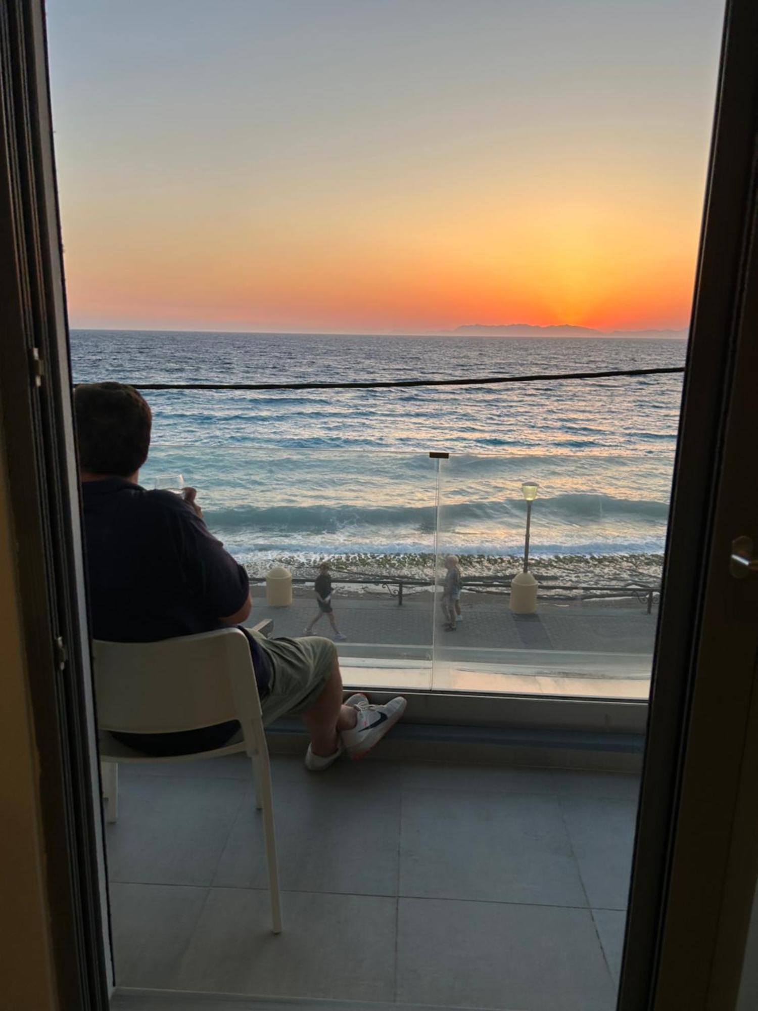 Apartamento Melita Downtown Seaview Rhodes City Exterior foto